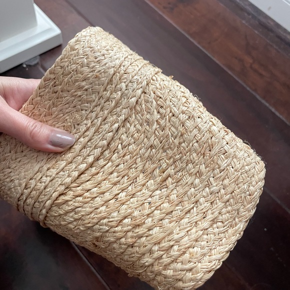 Zara Raffia Visor Hat - Picture 9 of 9